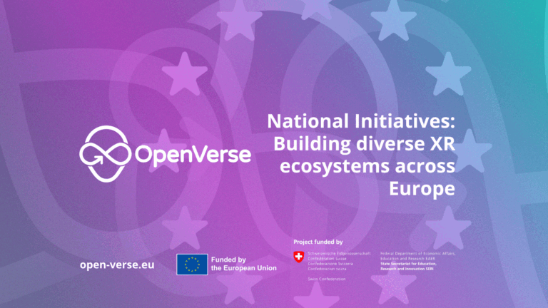 National Initiatives: Building diverse XR ecosystems across Europe - news article banner