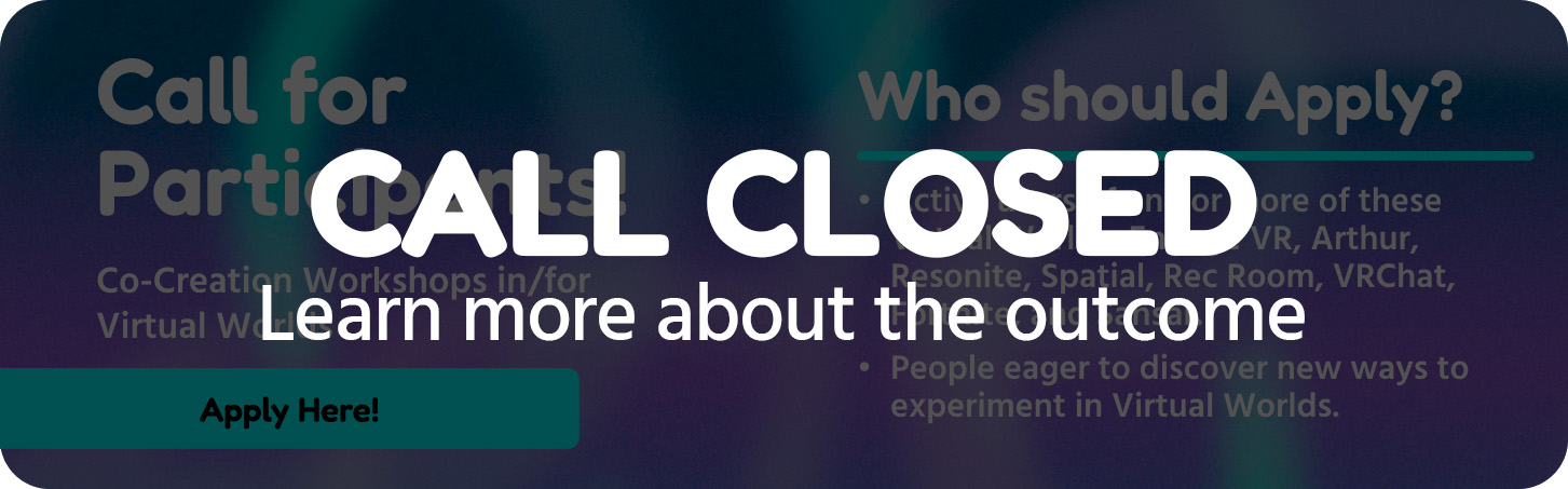 Call for Participation call button - NOW CLOSED