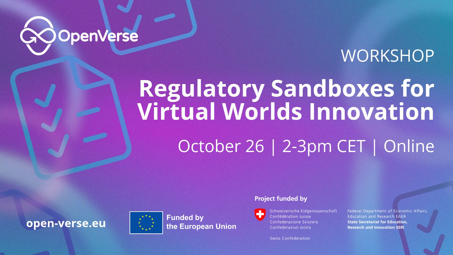 Regulatory Sandboxes for Virtual Worlds Innovation